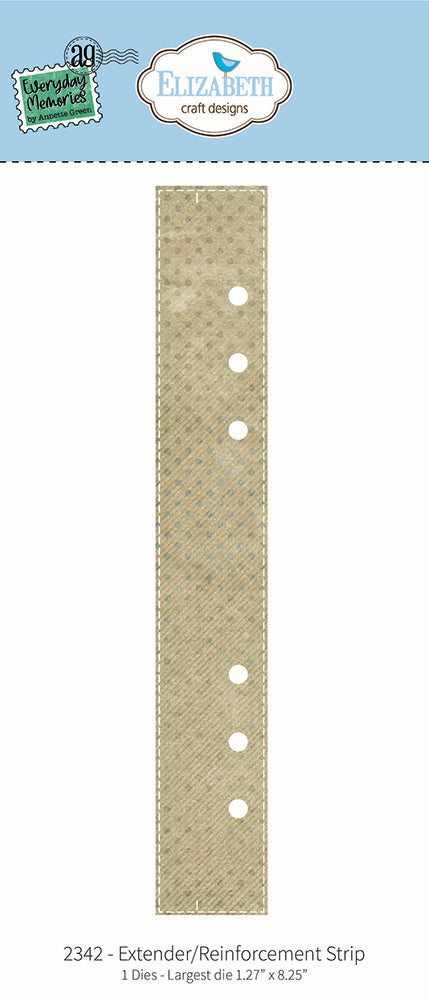 Elizabeth Craft Designs Extender/Reinforcement Strip Metal Die